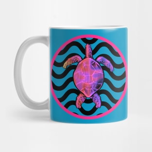 Pink Sea Turtle Mug